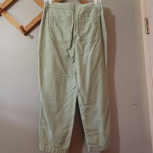 J. Crew Light Green Cotton Chinos Khakis Straight Leg 6P - Picture 4 of 8